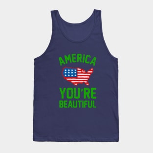 AMERICA, YOU'RE BEAUTIFUL 2 Tank Top